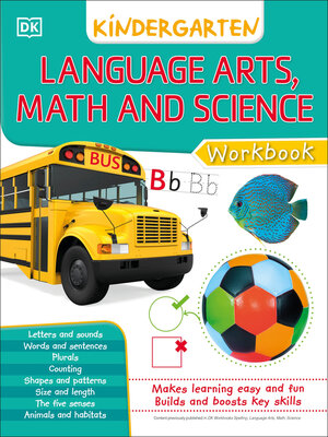 cover image of Language Arts, Math, and Science: Kindergarten